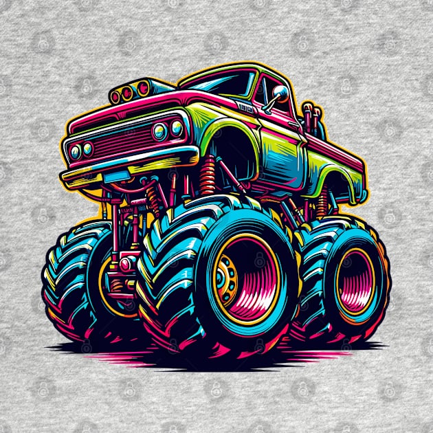 Monster Truck by Vehicles-Art